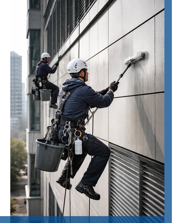 Мойка вентилируемого фасада в Пятигорске от 257 р. | ВЫСОТНИК-Птг