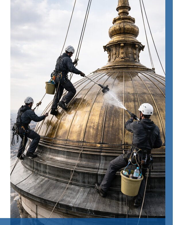 Мойка куполов и шпилей в Пятигорске от 8218 р. - заказать | ВЫСОТНИК-Птг
