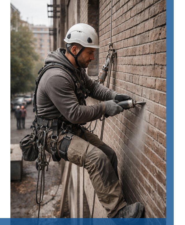 Расшивка кирпичных швов в Пятигорске от 616 р. | ВЫСОТНИК-Птг