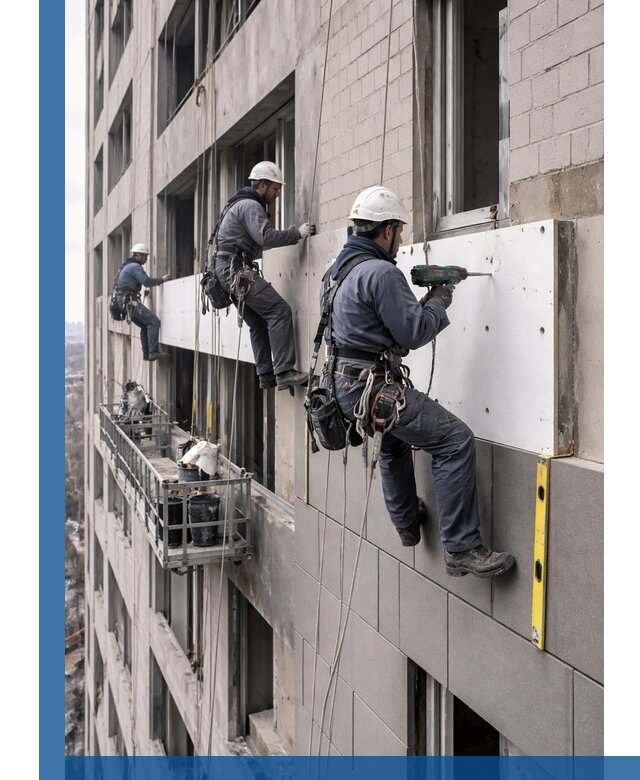 Монтаж фасадных термопанелей высокого качества в Пятигорске