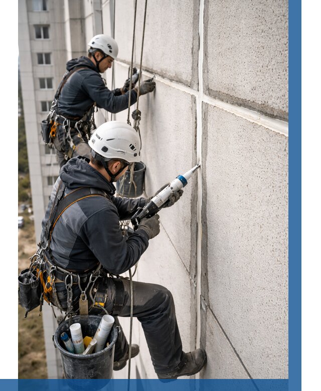 Герметизация межпанельных швов в Пятигорске от 719 р. | ВЫСОТНИК-Птг
