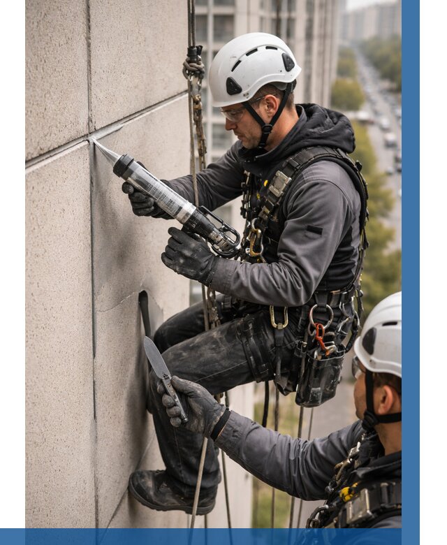 Первичная герметизация швов в Пятигорске от 616 р. | ВЫСОТНИК-Птг