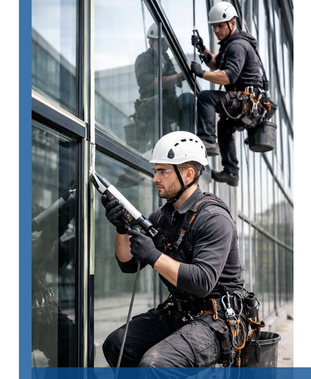 Герметизация витражных швов в Пятигорске для зданий и фасадов