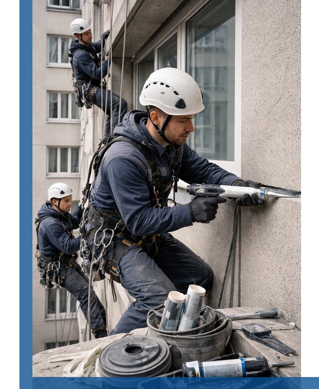 Герметизация швов лоджии в Пятигорске профессионально и надежно