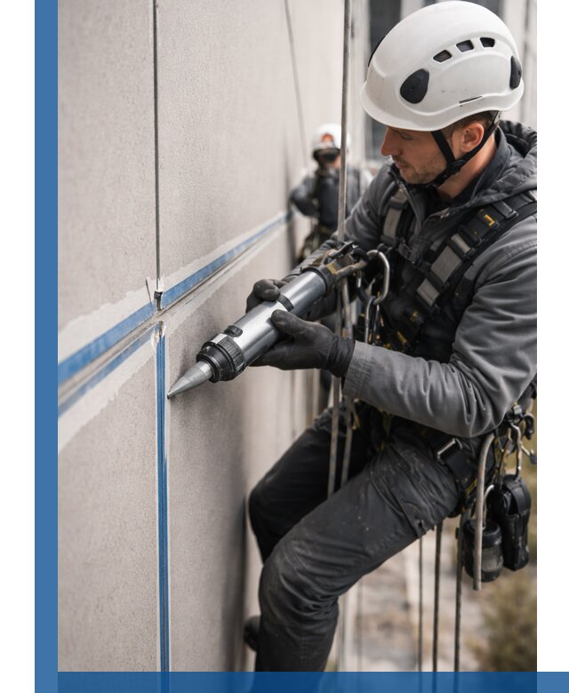 Герметизация стыков фасадных панелей в Пятигорске качественно и быстро