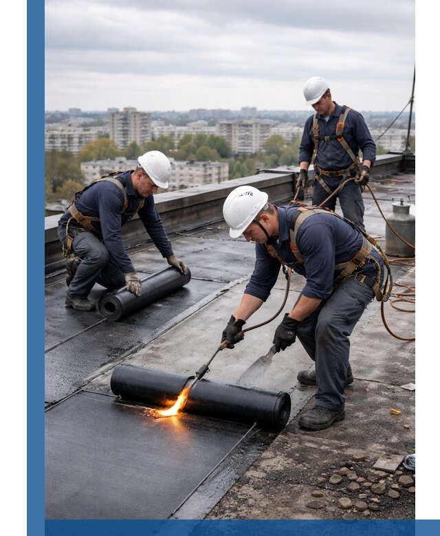 Ремонт наплавляемой кровли в Пятигорске качественно и надежно