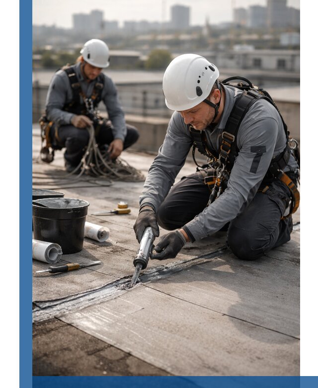 Аварийное и капитальное устранение протечек кровли в Пятигорске