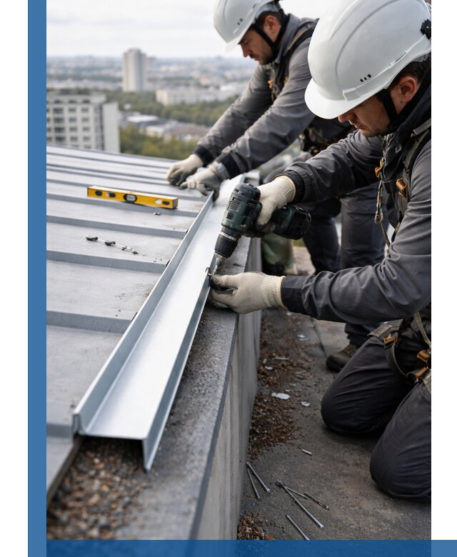 Монтаж капельника на кровле в Пятигорске с гарантией качества