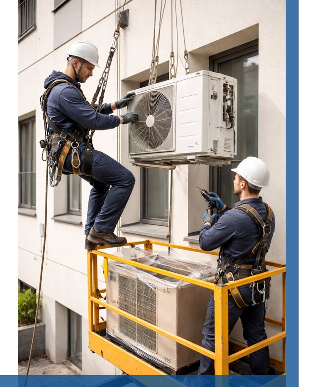 Демонтаж внешнего блока кондиционера в Пятигорске от 3596 р. | ВЫСОТНИК-Птг