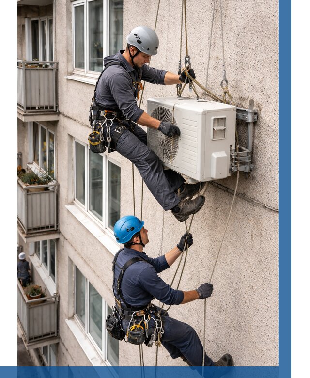 Перенос внешнего блока кондиционера в Пятигорске от 9246 р.| ВЫСОТНИК-Птг