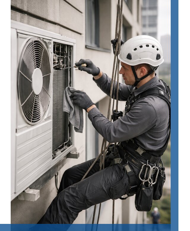 Обслуживание внешнего блока кондиционера в Пятигорске от 2774 р.ВЫСОТНИК-Птг