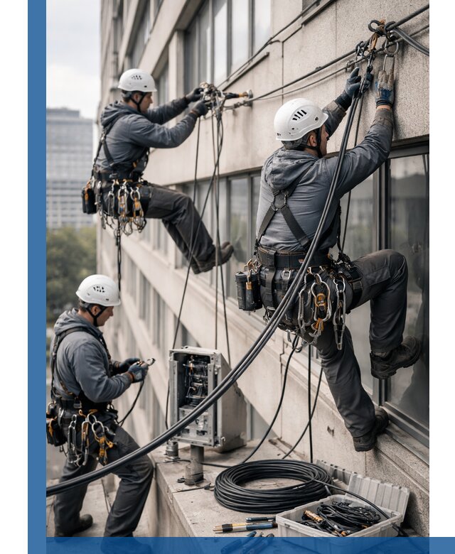 Прокладка оптоволоконного кабеля в Пятигорске под ключ с тестированием