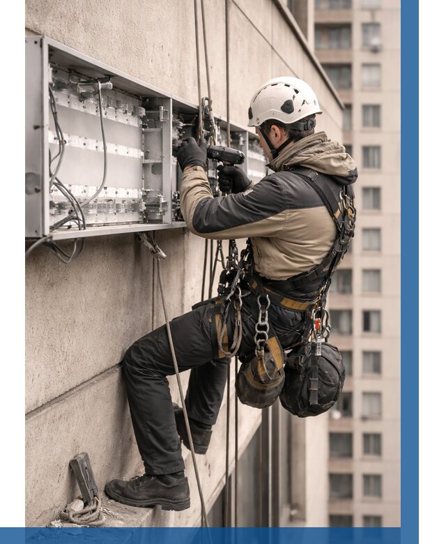 Ремонт вывески на высоте в Пятигорске от 4623 р. | ВЫСОТНИК-Птг