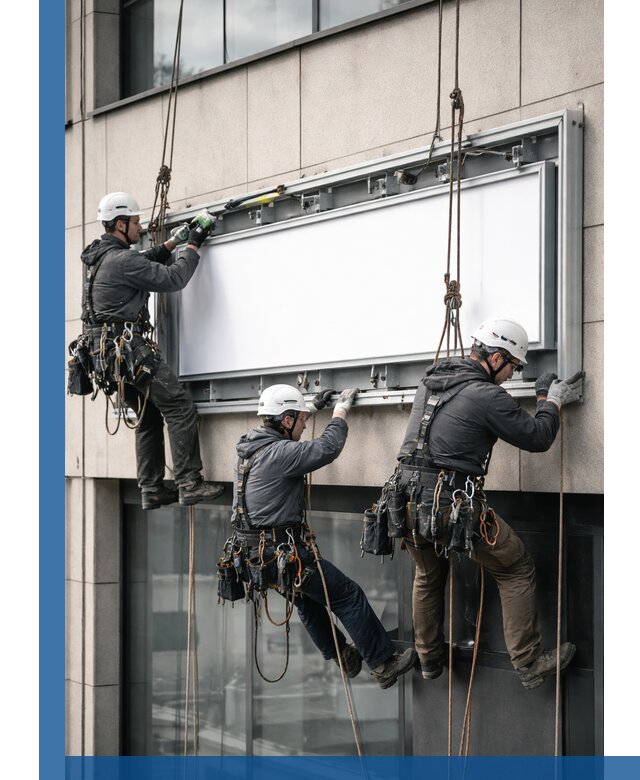 Профессиональный монтаж светового короба под ключ в Пятигорске