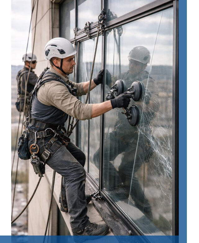 Замена стекла в витраже в Пятигорске под ключ от 8732 р. | ВЫСОТНИК-Птг