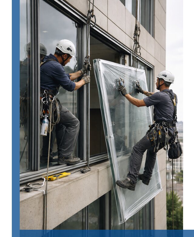 Профессиональная замена стекла в витраже в Пятигорске с гарантией