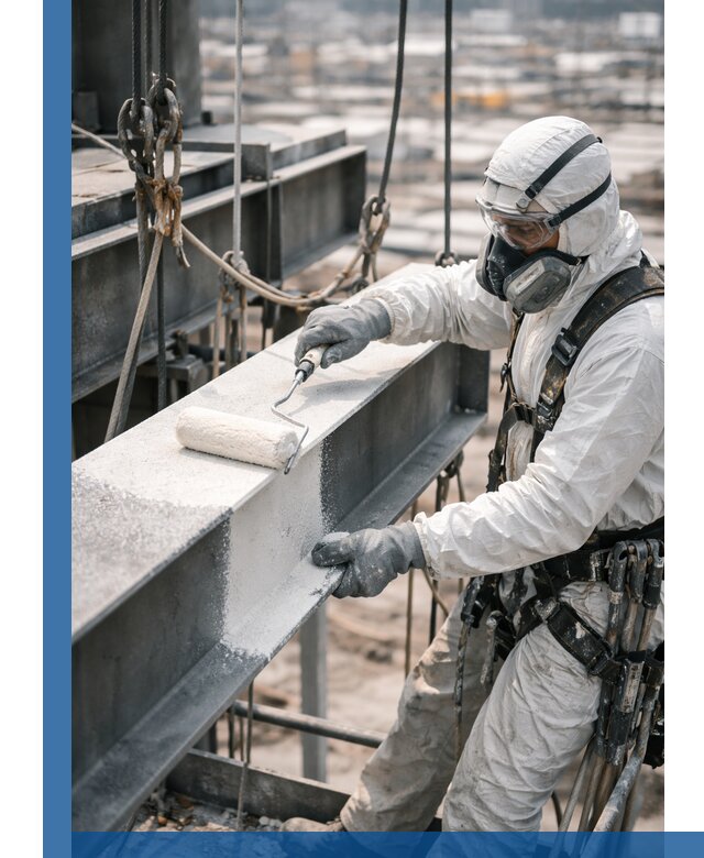 Профессиональная огнезащитная обработка металлоконструкций в Пятигорске