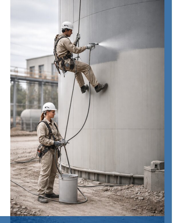 Покраска резервуаров в Пятигорске от 1233 р. | ВЫСОТНИК-Птг — заказать