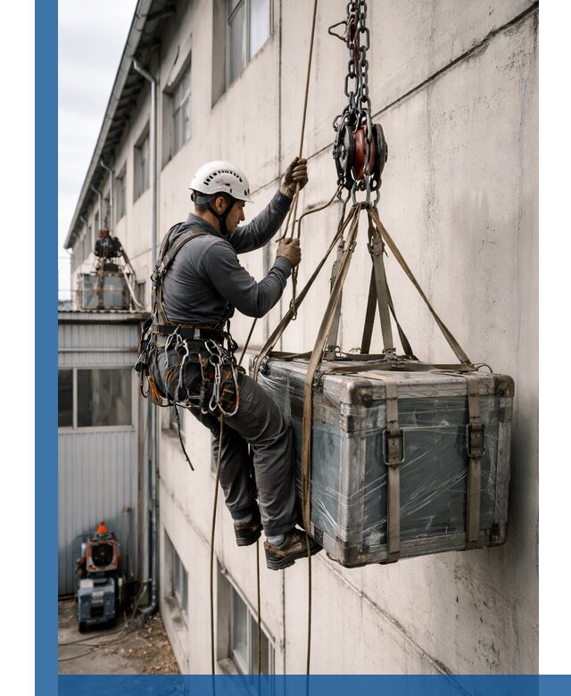 Подъем грузов на высоту в Пятигорске для промышленных объектов