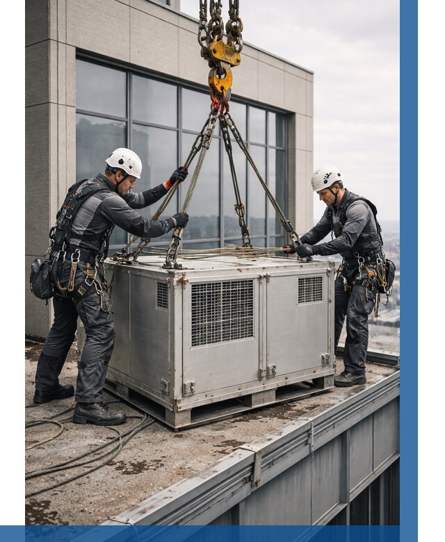 Такелажные работы на высоте в Пятигорске от 8218 р. | ВЫСОТНИК-Птг