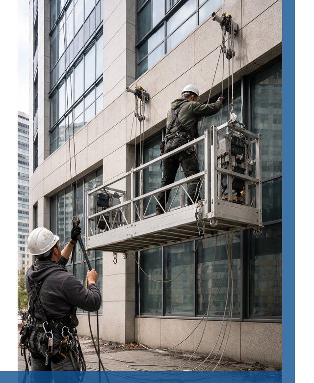 Монтаж и подъем фасадной люльки в Пятигорске от 12328 р. | ВЫСОТНИК-Птг