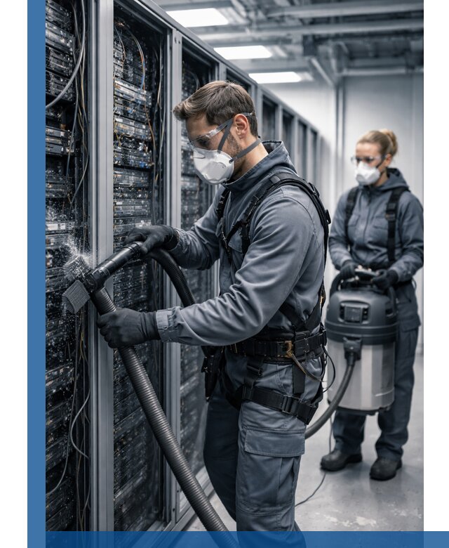 Обеспыливание серверной комнаты в Пятигорске, профессиональная очистка