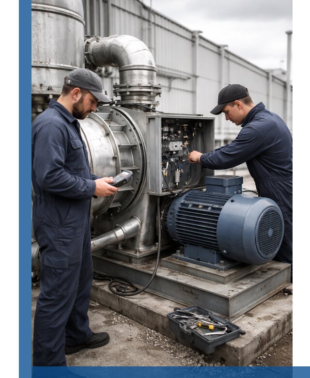 Техническое обслуживание промышленного оборудования в Пятигорске