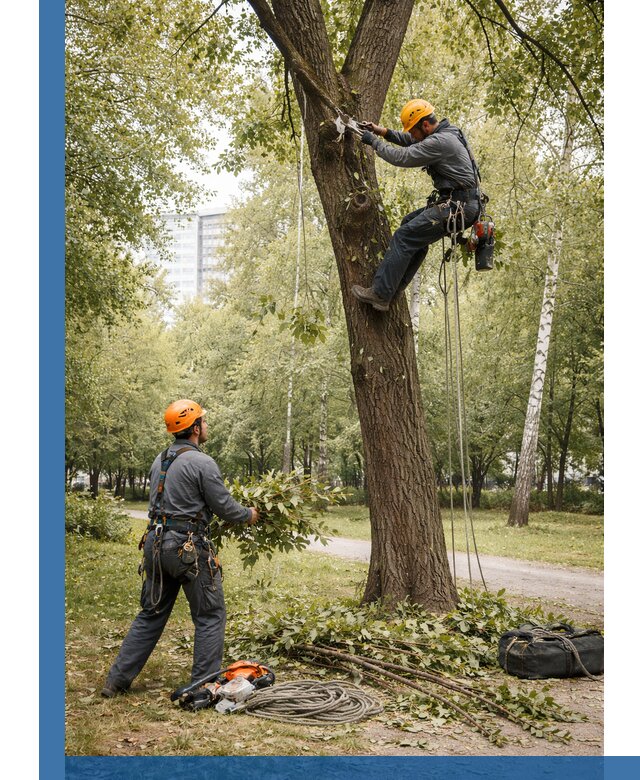 Санитарная обрезка деревьев в Пятигорске, профессионально и безопасно