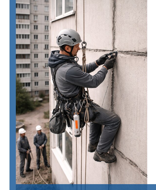 Обследование межпанельных швов и герметизация в Пятигорске