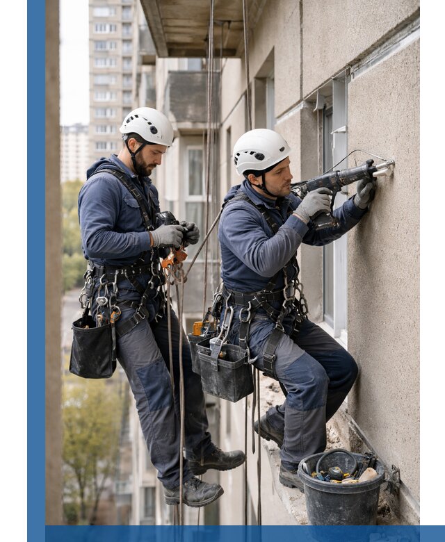 Промышленные альпинисты высотные работы и монтаж в Пятигорске